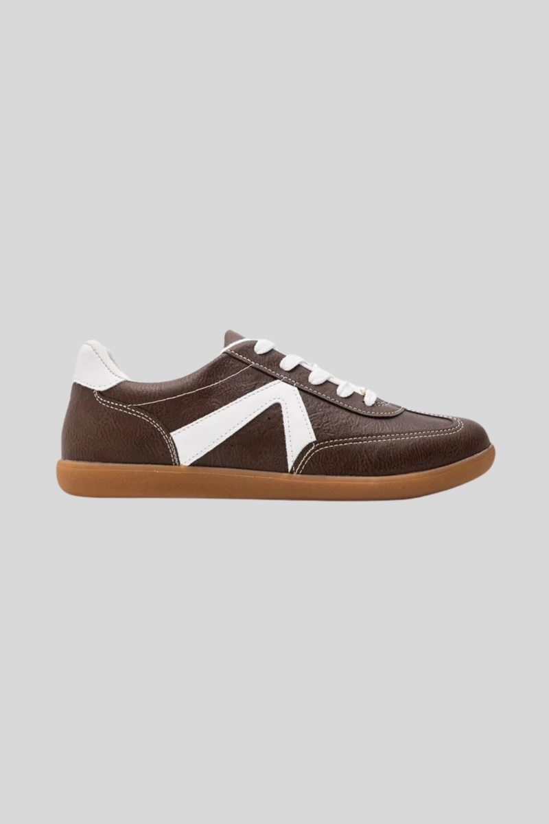Produto - Tênis Vizzano Casual Feminino Branco e Chocolate
