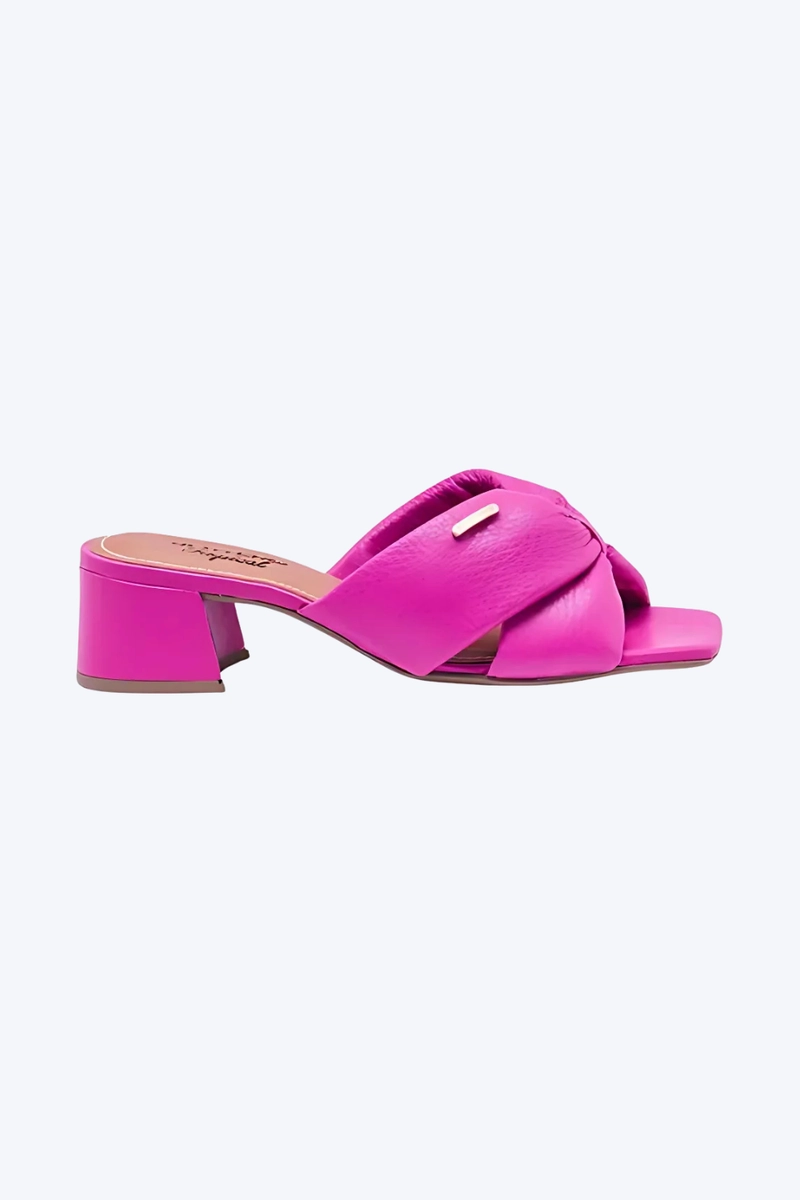 Produto - Tamanco Bottero de Couro Feminino Pink 