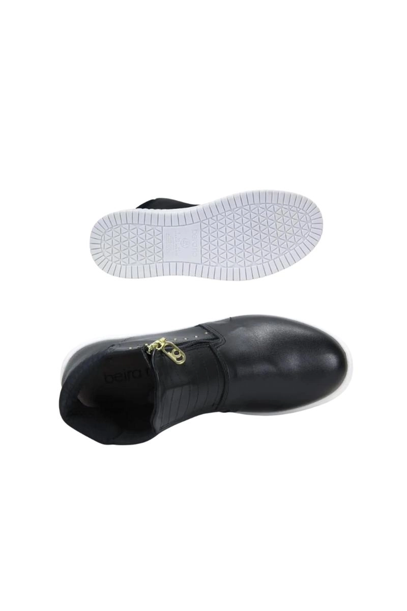 Tenis Botinha Beira Rio Feminino Preto