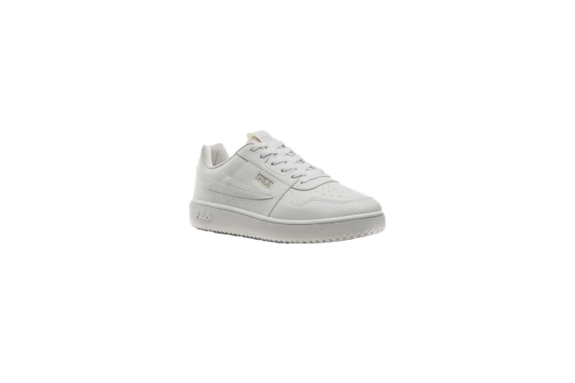 Tênis Fila Casual Classic Masculino Branco e Prata Produto Tênis Fila Casual Classic Masculino Branco e Prata
