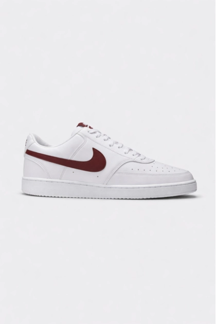 Produto - Tênis Nike Court Vision Low Masculino Branco e Vermelho