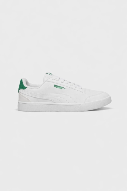 Produto - Tênis Puma Shuffle Masculino Branco e Verde