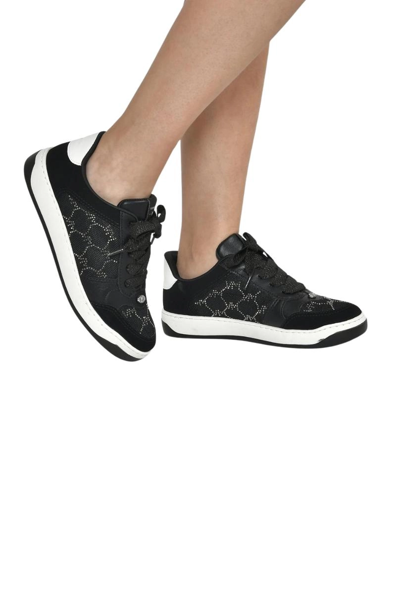 Tenis Via Marte Cristais Strass Feminino