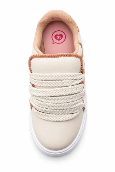 Tênis Casual Juvenil Feminino Molekinha Nude Produto Tênis Casual Juvenil Feminino Molekinha Nude