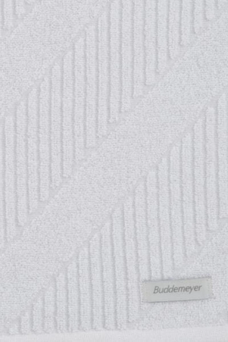  Toalha de Banho Buddemeyer Jazz Jacquard Branca