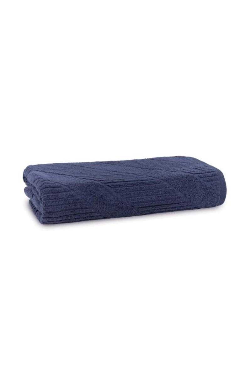  Toalha de Banho Buddemeyer Jazz Jacquard Marinho