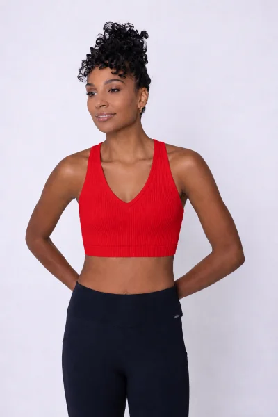 Top Feminino com Bojo Sea Brazil Vermelho Produto Top Feminino com Bojo Sea Brazil Vermelho