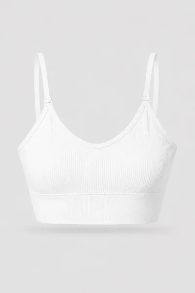 Top Feminino de alcinha com Bojo Sea Brazil Branco Produto Top Feminino de alcinha com Bojo Sea Brazil Branco