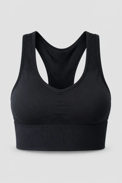 Top Feminino Sem Costura Sea Brazil Preto Produto Top Feminino Sem Costura Sea Brazil Preto