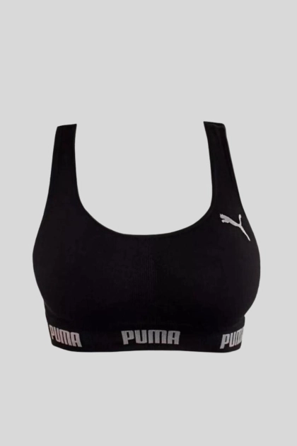 Produto - Top Puma Sem Costura Selene Feminino Preto