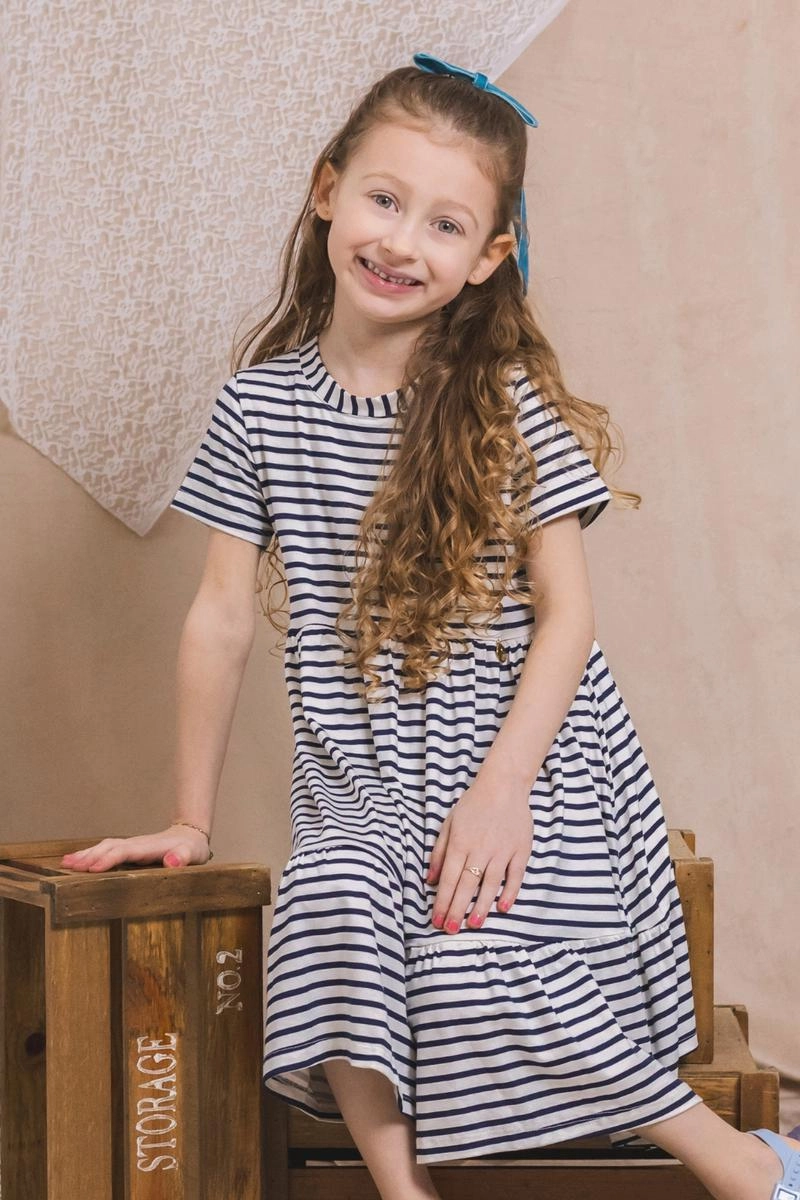 Produto - Vestido Coccinele Manga Curta Babado Infantil Feminino VEST INF FEM MC BBDO COCCINELLE
