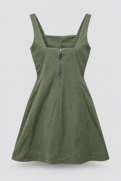 Vestido Feminino Curto Sarja Gatabakana Produto Vestido Feminino Curto Sarja Gatabakana