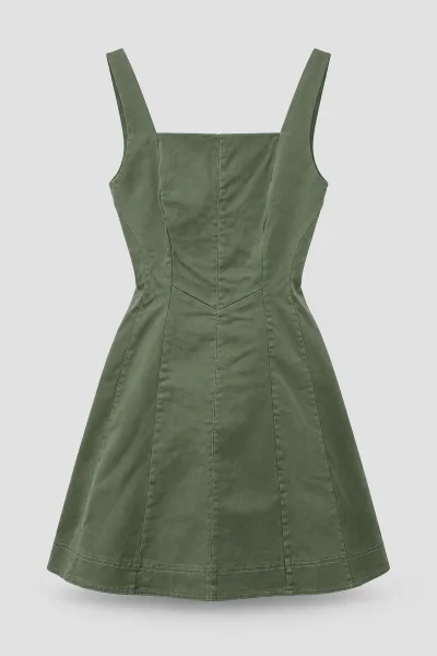 Vestido Feminino Curto Sarja Gatabakana Produto Vestido Feminino Curto Sarja Gatabakana