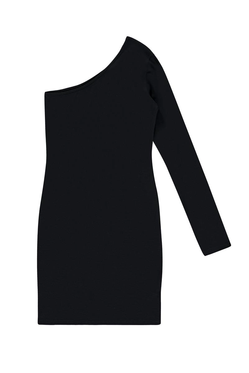 Vestido Malwee Canelado Manga Longa Juvenil Feminino
