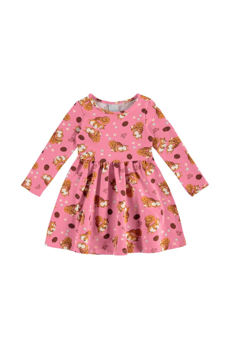 Vestido Malwee Cotton Infantil Feminino