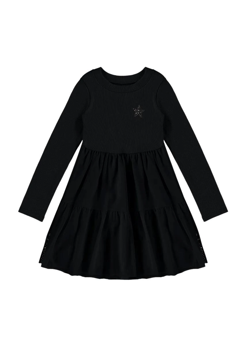 Vestido Malwee Tule Infantil Feminino