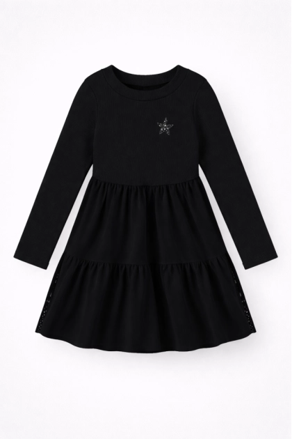Vestido Malwee Tule Strass Infantil Feminino Preto Produto Vestido Malwee Tule Strass Infantil Feminino Preto