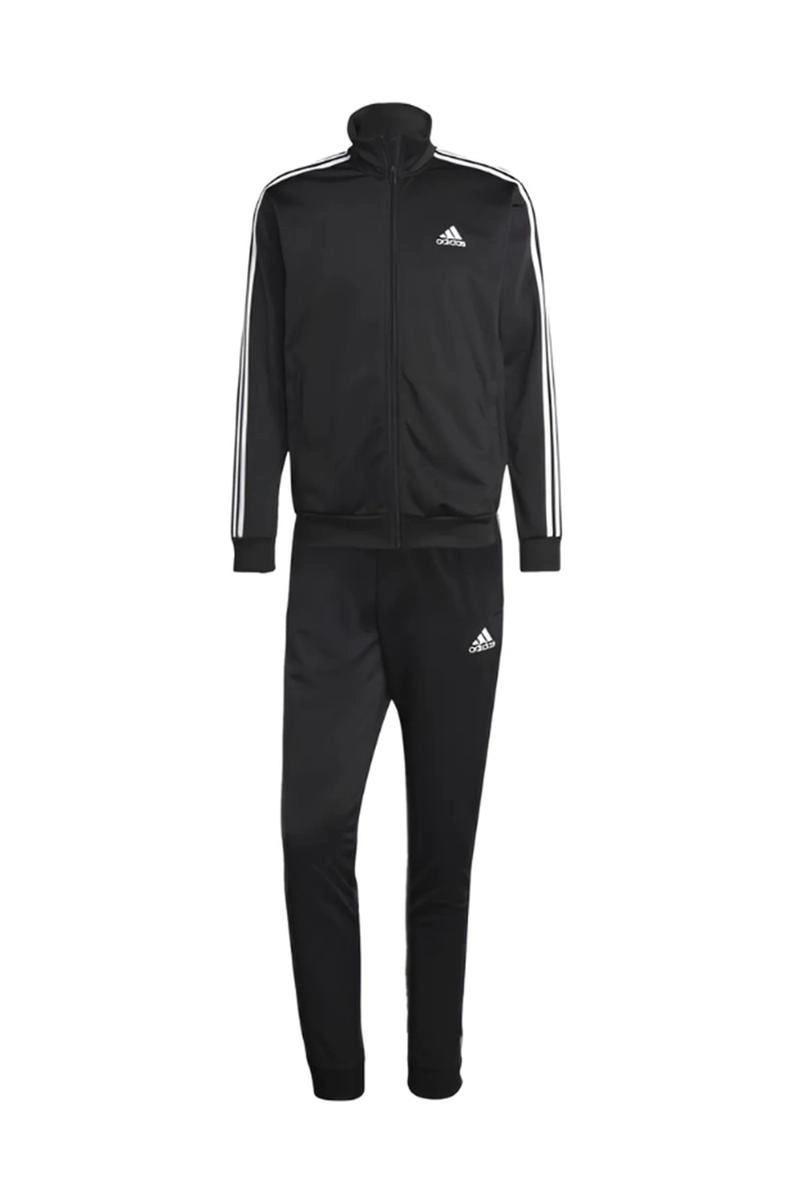 Abrigo Adidas 3 Listras Masculino Preto Abrigo Adidas 3 Listras Masculino Preto