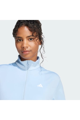Agasalho Adidas Essentials Feel Cozy Feminino Azul