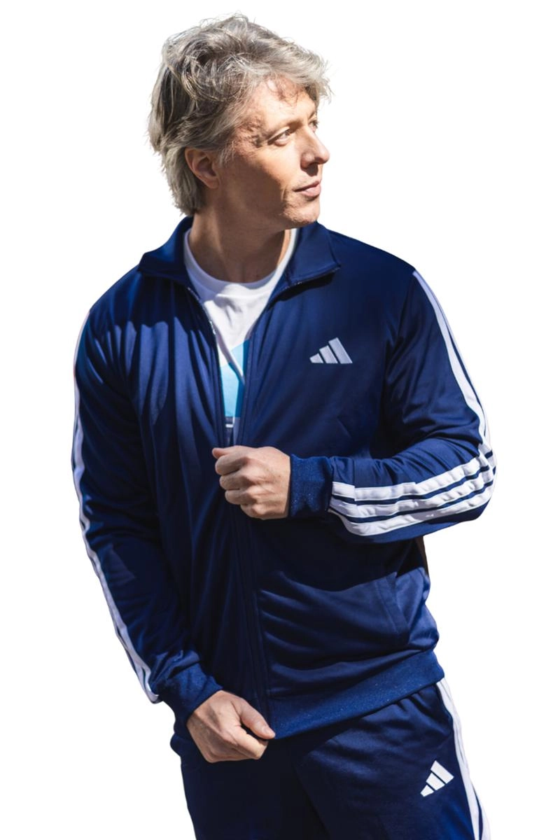 Agasalho Adidas Sportswear Masculino Azul 