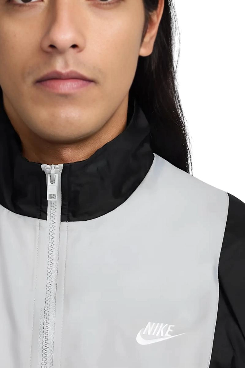 Agasalho Nike Nylon Club Woven Masculino Marinho/Cinza