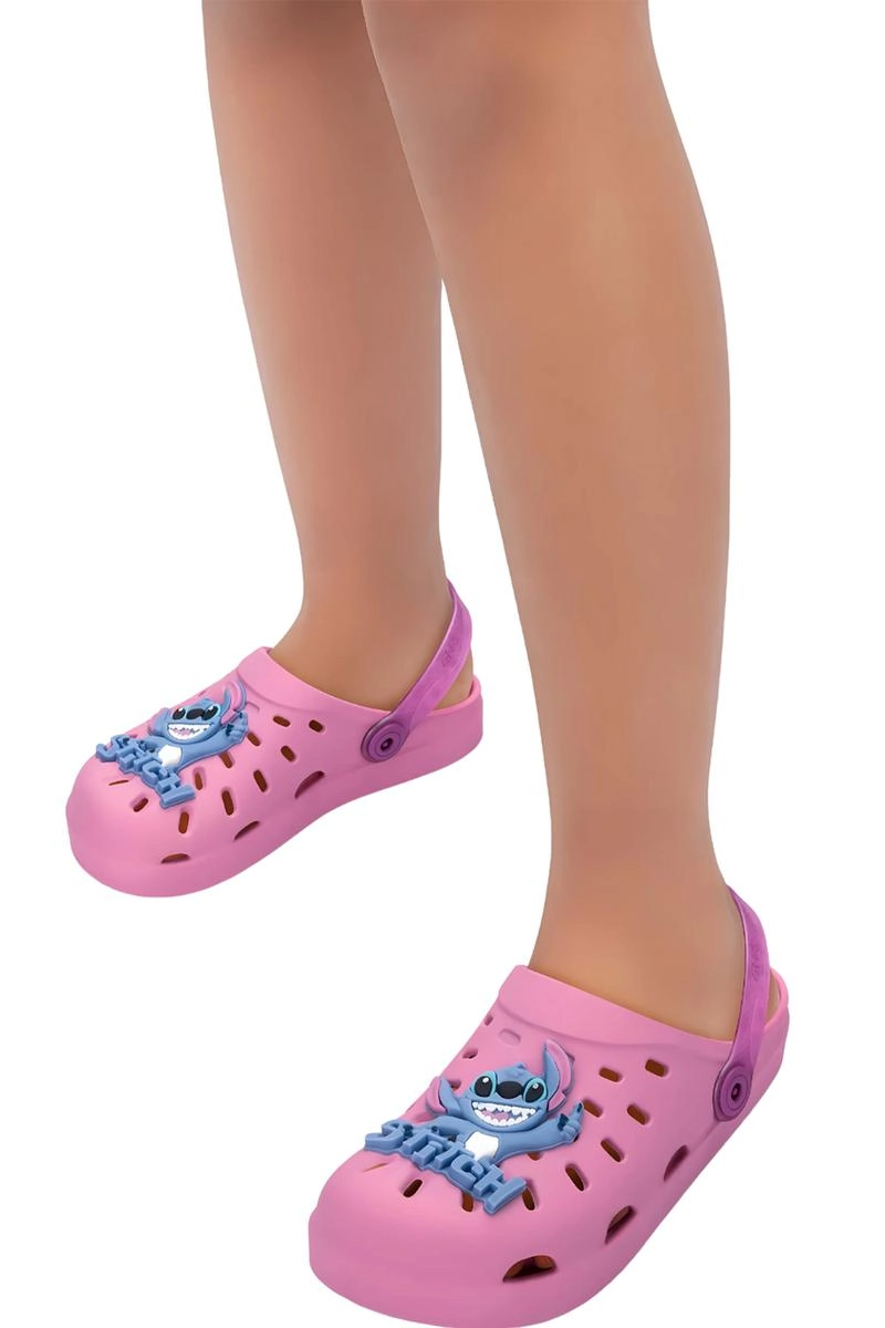  Babuch Grendene Stitch Infantil Feminino Rosa 