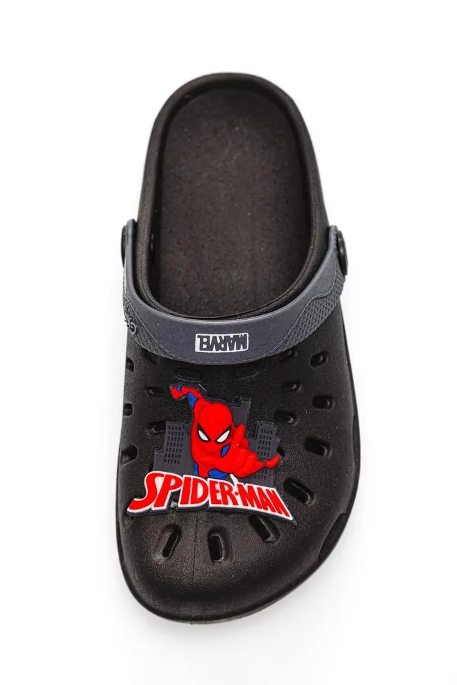 Babuche Grendene Marvel Infantil Preto e Vermelho Babuche Grendene Marvel Infantil Preto e Vermelho