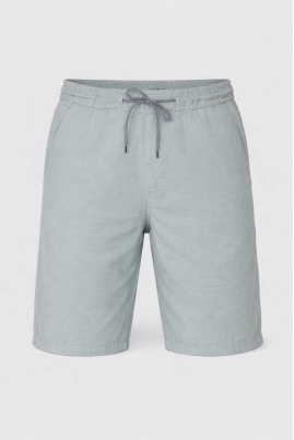Bermuda Voox Linho Elástico Masculina Verde