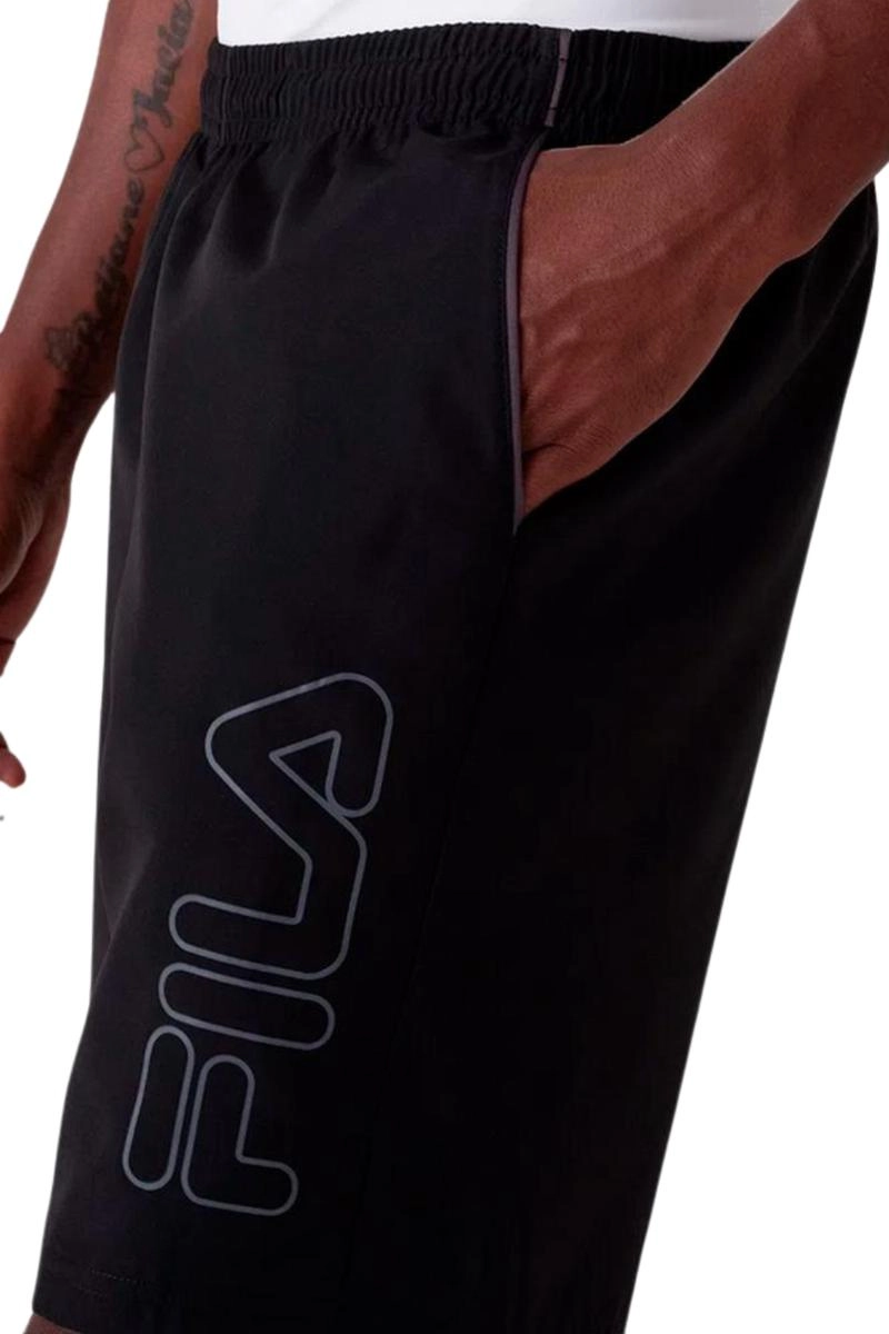 Bermuda Fila Train Masculina Preta Bermuda Fila Train Masculina Preta