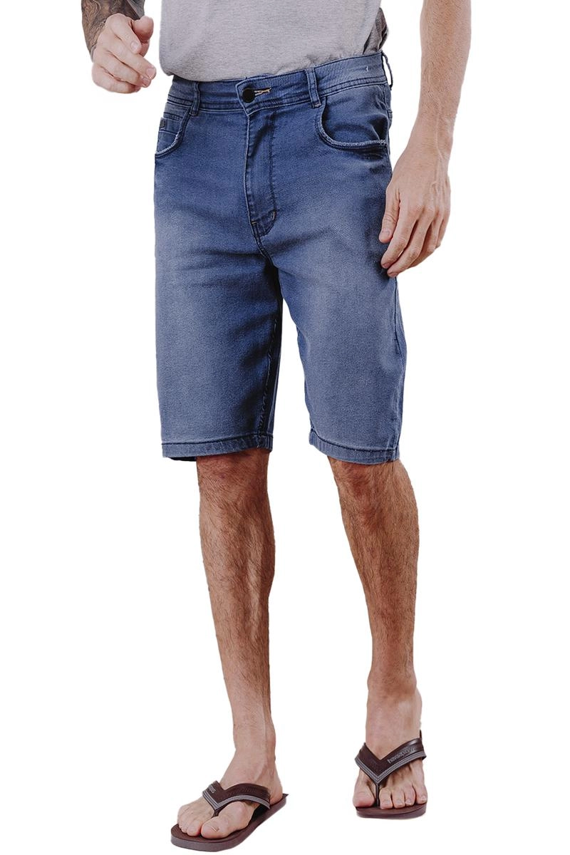 Bermuda Jeans Crocker Confort Masculina