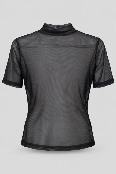Blusa Feminina Manga Curta Tule Gabip Blusa Feminina Manga Curta Tule Gabip