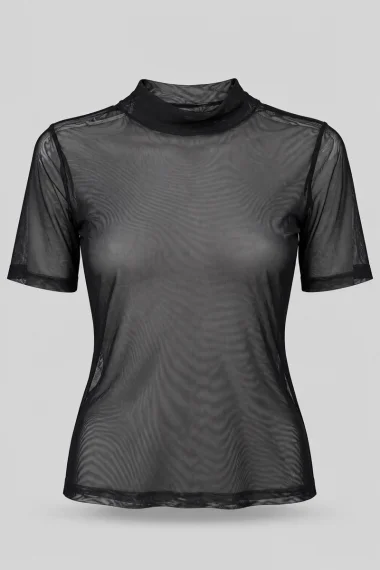 Blusa Feminina Manga Curta Tule Gabip Blusa Feminina Manga Curta Tule Gabip