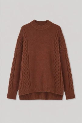 Produto - Blusa Feminina Tricot Ampla Ellegance