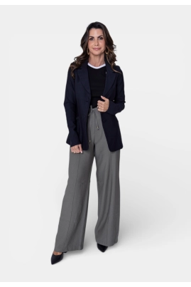 Blazer Bonequim Botões Feminino Preto Blazer Bonequim Botões Feminino Preto