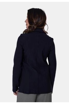 Blazer Bonequim Botões Feminino Preto Blazer Bonequim Botões Feminino Preto