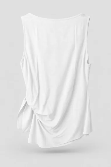 Blusa Feminina Rayon Assimétrica Gabip