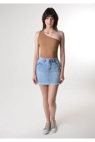 Blusa Gabip Feminina Cropped 1 Ombro Blusa Gabip Feminina Cropped 1 Ombro