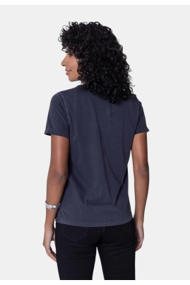 Blusa Guess Manga Curta Triângulo Feminina Preta Blusa Guess Manga Curta Triângulo Feminina Preta