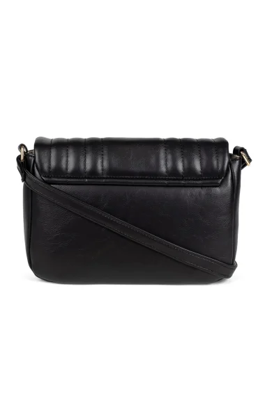  Bolsa Matelassê Feminina Dakota Transversal Preto