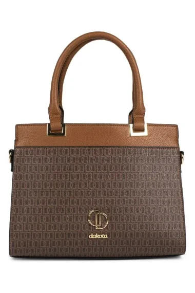 Bolsa Feminina Dakota Tote Monograma Marrom Bolsa Feminina Dakota Tote Monograma Marrom