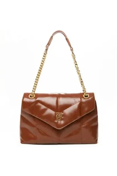 Bolsa Feminina Matelassê com Corrente Rafitthy Caramelo Bolsa Feminina Matelassê com Corrente Rafitthy Caramelo