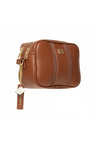 Mini Bolsa Feminina Rafitthy Transversal Marrom Mini Bolsa Feminina Rafitthy Transversal Marrom