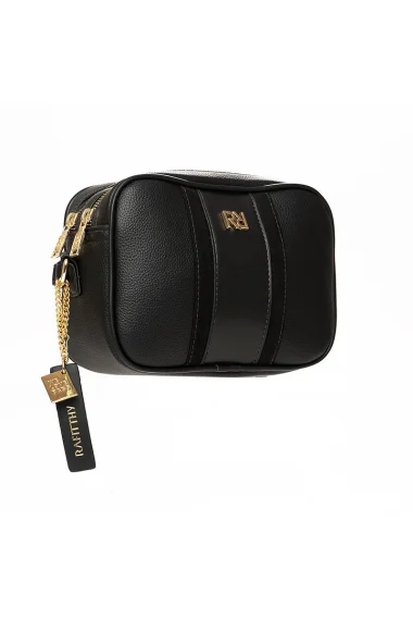 Mini Bolsa Feminina Rafitthy Transversal Preto Mini Bolsa Feminina Rafitthy Transversal Preto