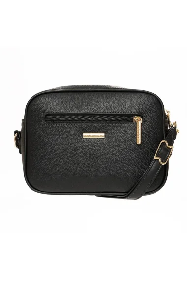 Mini Bolsa Feminina Rafitthy Transversal Preto Mini Bolsa Feminina Rafitthy Transversal Preto