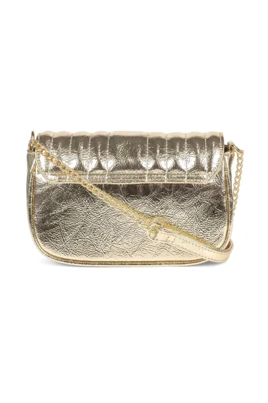 Bolsa Feminina Dakota Transversal Metalizada