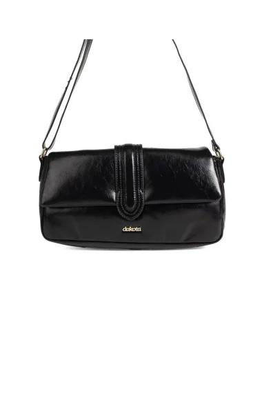 Bolsa Pequena Dakota Couro Feminina Preta Bolsa Pequena Dakota Couro Feminina Preta