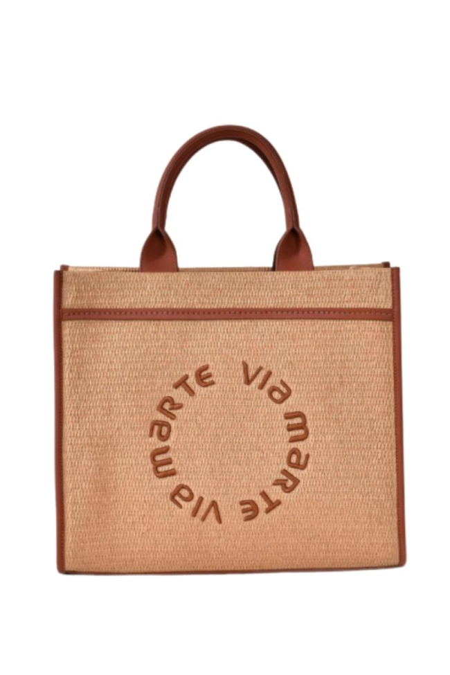 Produto - Bolsa Tote Palha Grande Via Marte