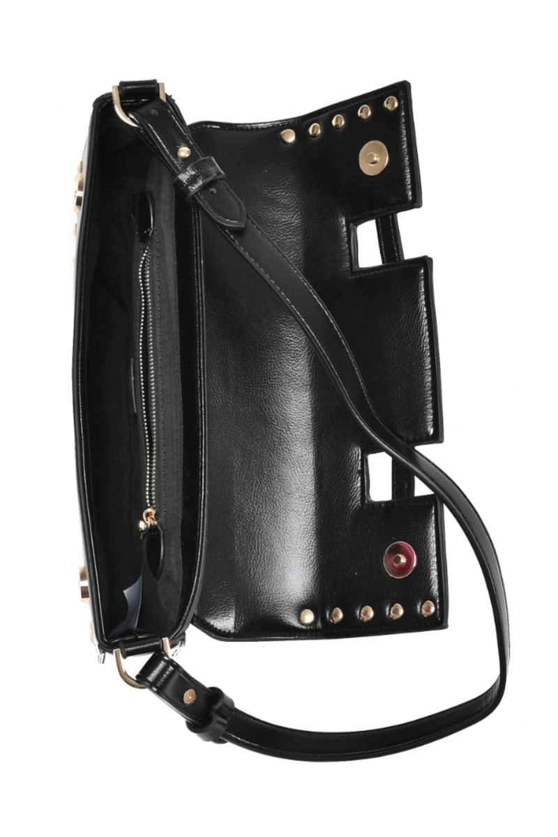 Bolsa Via Marte Ombro Feminina Preta
