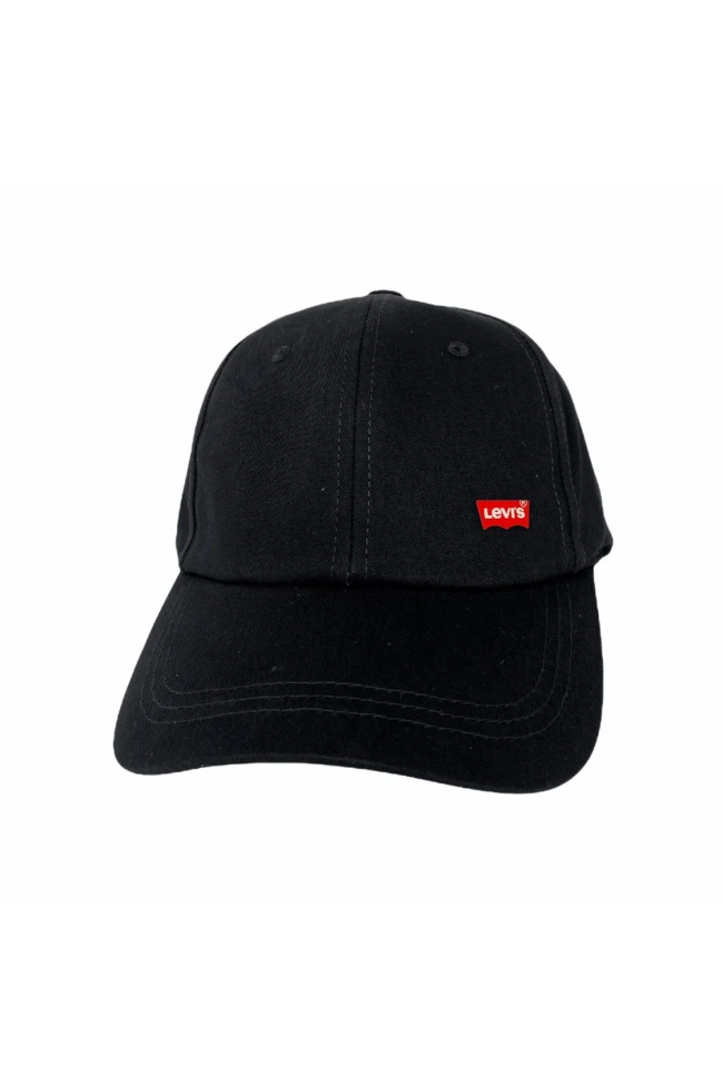 Boné Levis Unissex Logo Minimalista Preto Produto - Boné Levis Unissex Logo Minimalista Preto