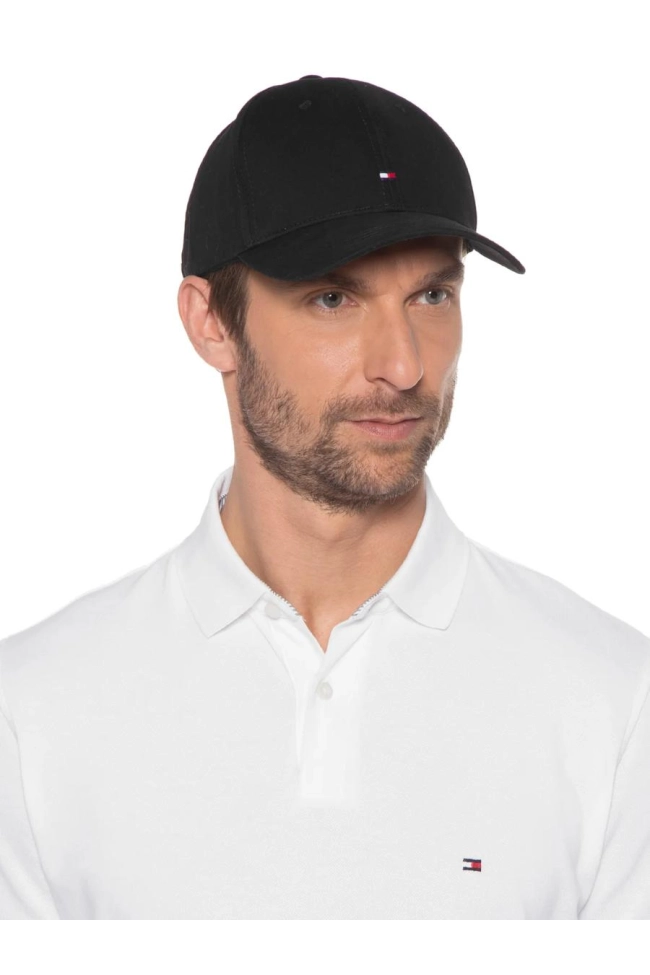 Boné Tommy Hilfiger Masculino Preto Boné Tommy Hilfiger Masculino Preto